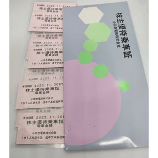 小田急株主優待乗車券(乗車証)１０枚(鉄道乗車券)