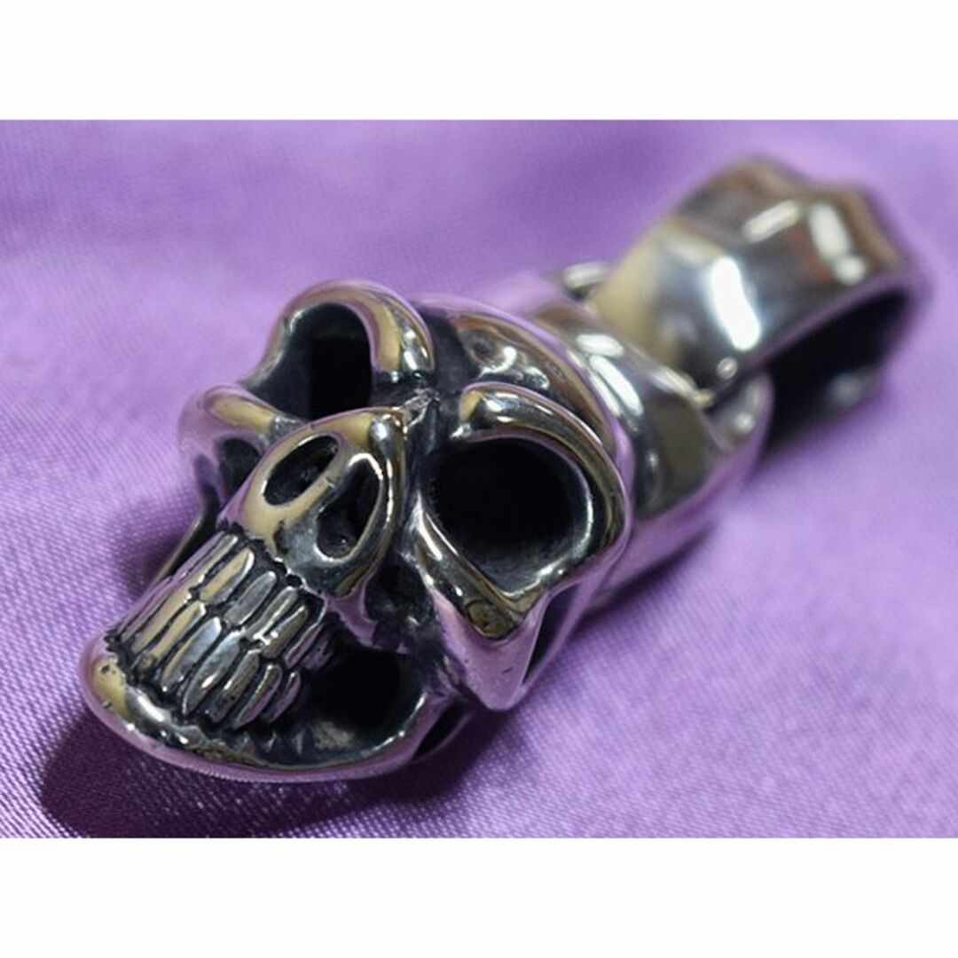 BILL WALL LEATHER - BWL Large Good Luck Skull Pendant 925の通販 by