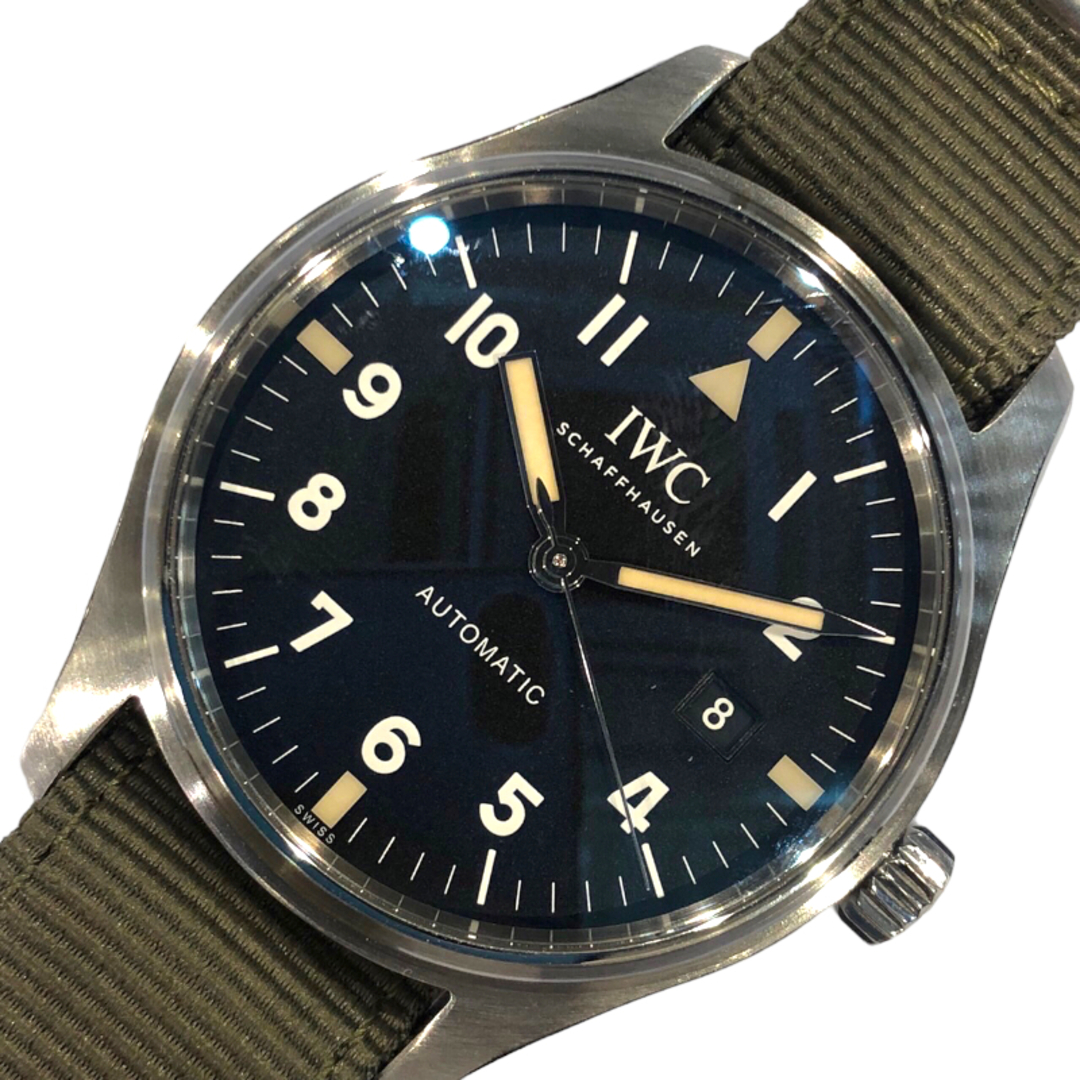 インターナショナルウォッチカンパニー IWC パイロットウォッチマーク18 トリビュートトゥーマーク11 IW327007 ブラック ステンレススチール 自動巻き メンズ 腕時計