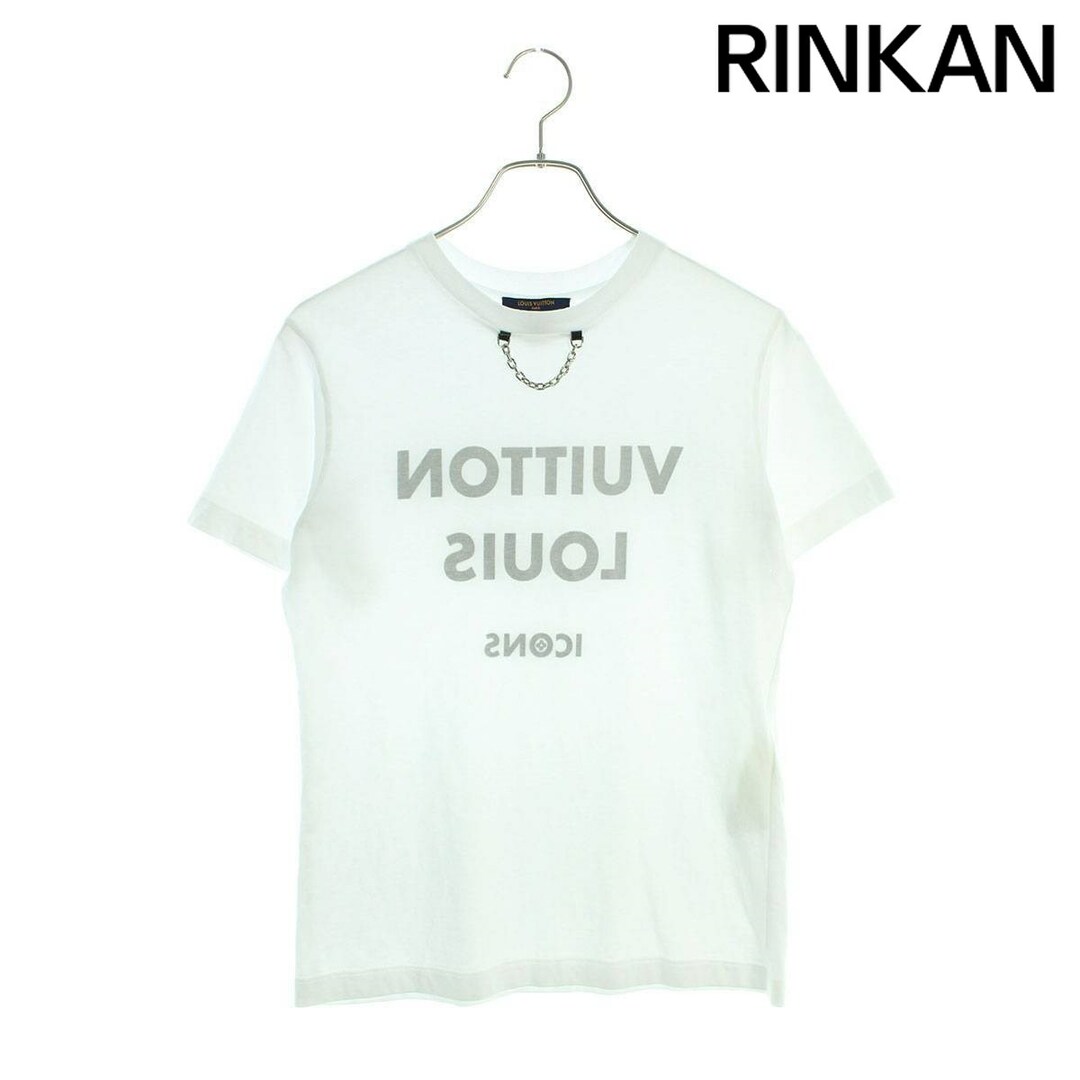 LOUIS VUITTON(ルイヴィトン)のルイヴィトン  20SS  RW201W LCT FITS02 チェーンプリントTシャツ レディース XS レディースのトップス(Tシャツ(半袖/袖なし))の商品写真