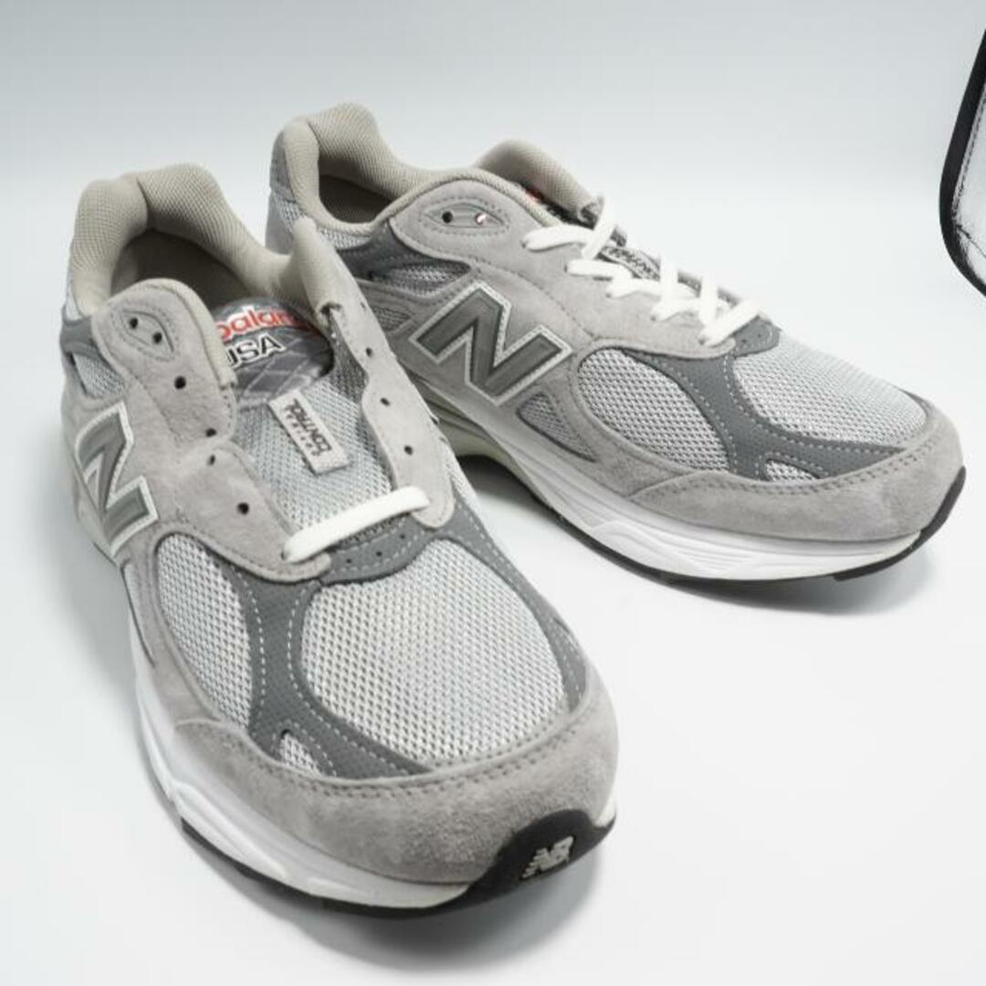 【訳あり】New Balance ニューバランス M990GL グレー≪MADE IN U.S.A. 正規品≫ US9.0( 27.0cm )靴/シューズ