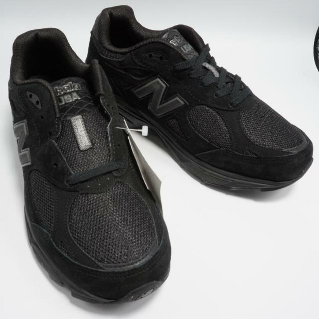 スニーカー【訳あり】New Balance ニューバランス M990TB ブラック≪MADE IN U.S.A. 正規品≫ US7.5( 25.5cm )