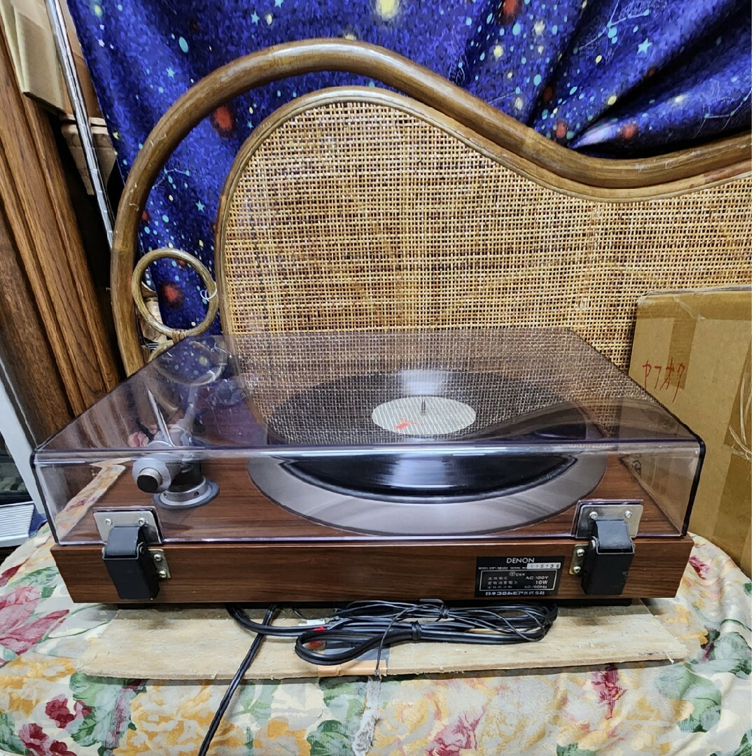 DENON - レストア済超美品!純正針新品!DENONレコードプレーヤーDP