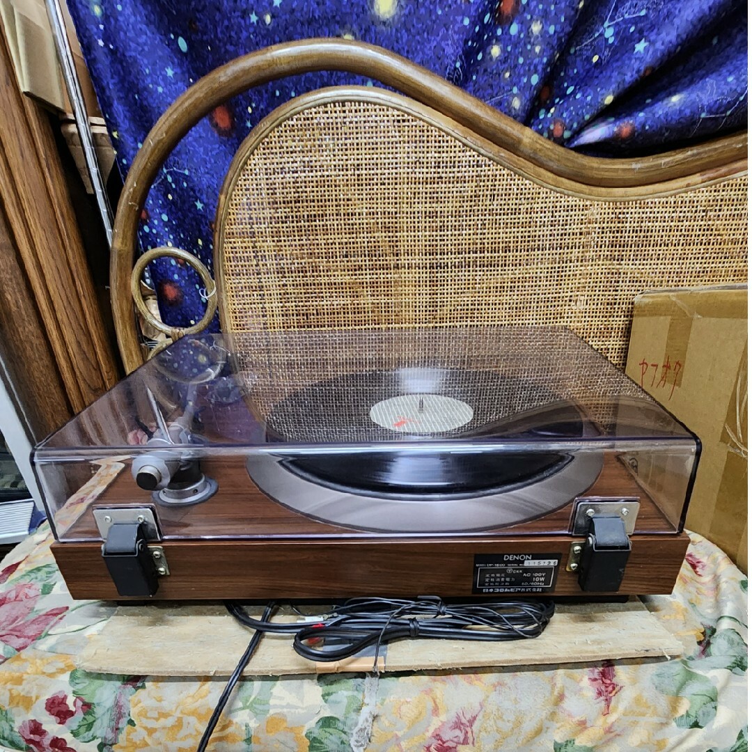 DENON レストア済超美品！純正針新品！DENONレコードプレーヤーDP-1600の通販 by rinpoco's shop｜デノンならラクマ