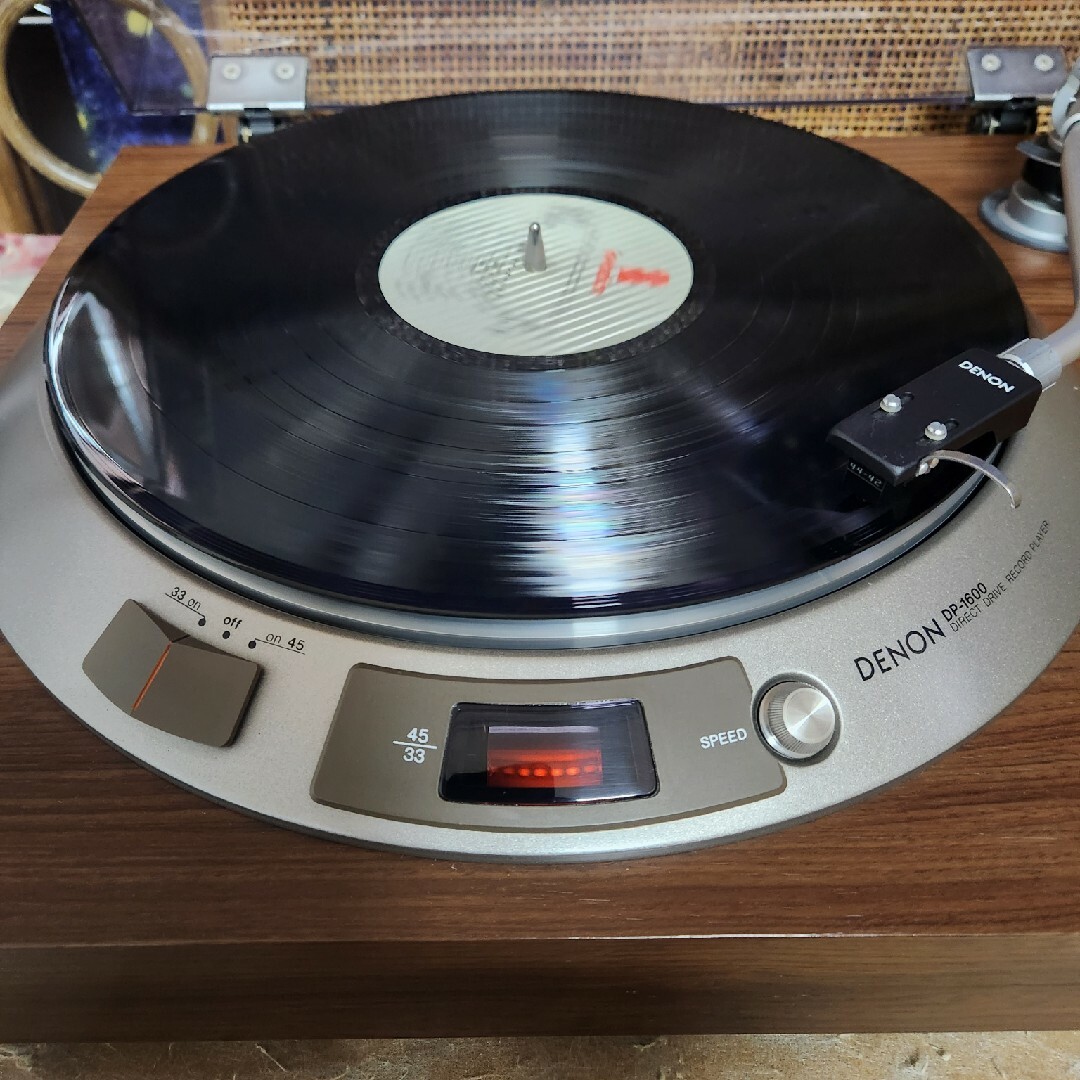 DENON - レストア済超美品!純正針新品!DENONレコードプレーヤーDP