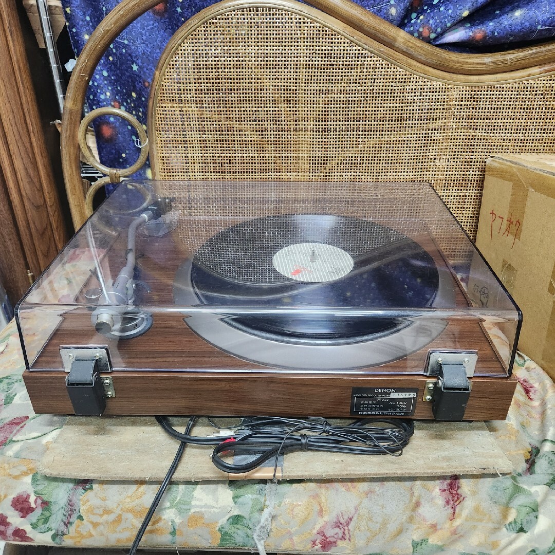 DENON - レストア済超美品!純正針新品!DENONレコードプレーヤーDP