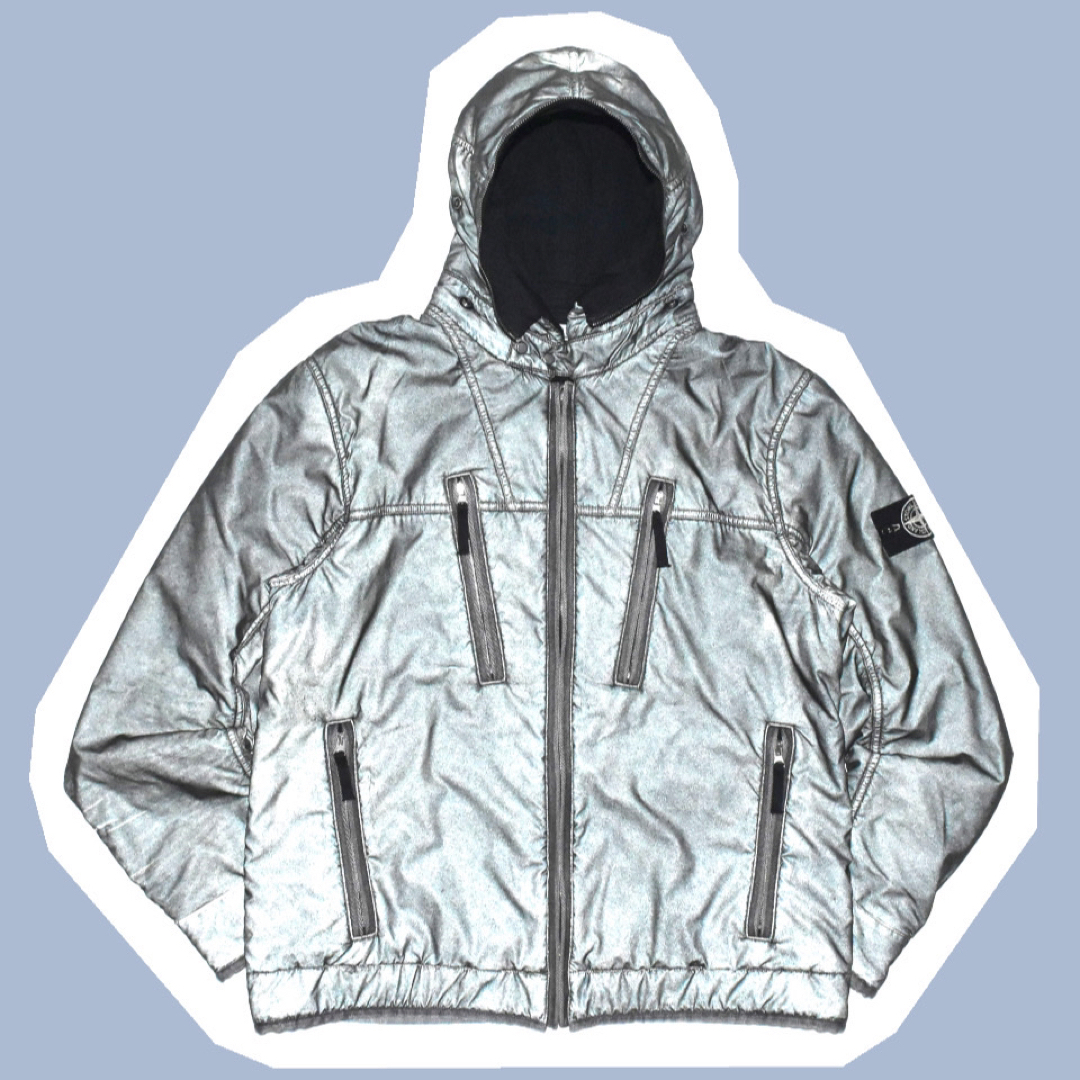 STONE ISLAND - 2011AW STONE ISLAND REFLECTIVE JACKET XLの通販 by