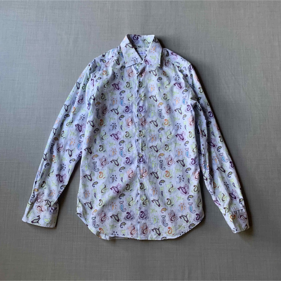 ETRO - 美品 ETRO ペイズリーシャツ イタリア製 エトロ 39の通販 by