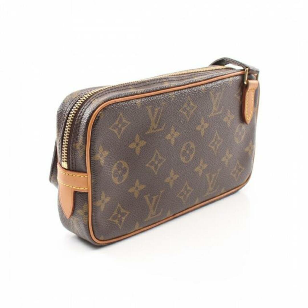 LOUIS VUITTON(ルイヴィトン)のマルリーバンドリエール モノグラム ショルダーバッグ PVC レザー ブラウン レディースのバッグ(ショルダーバッグ)の商品写真