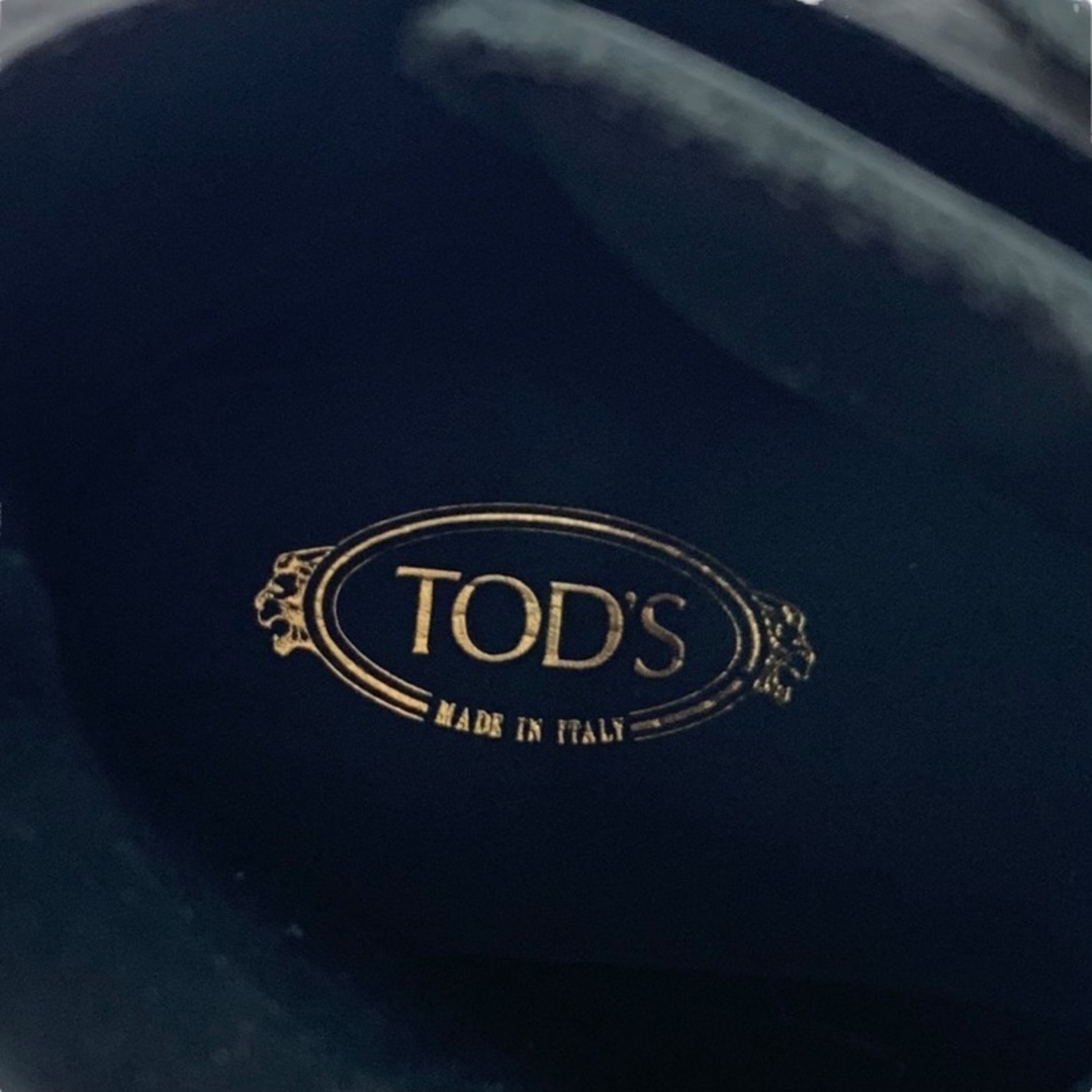 トッズ TOD'S ブーツ ショートブーツ 靴 シューズ レースアップ ベルト レザー ブラック 黒 レディースの靴/シューズ(ブーツ)の商品写真