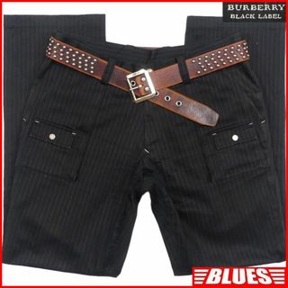 バーバリーブラックレーベル(BURBERRY BLACK LABEL)の廃盤 バーバリーブラックレーベル ブッシュパンツ W31 ノバチェックX6944(スラックス)