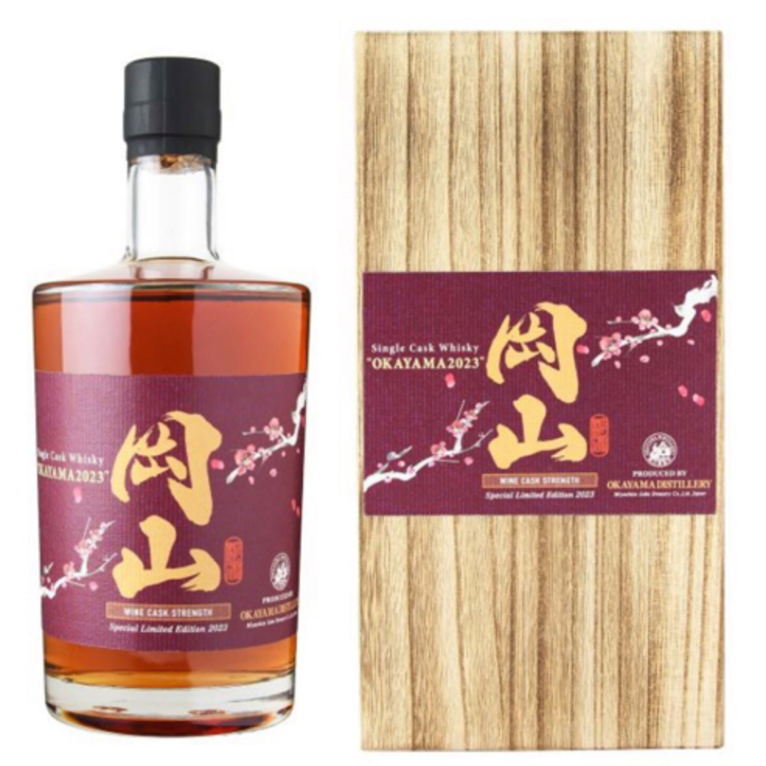 シングルカスクウイスキー岡山 2023 WINE CASK STRENGTH