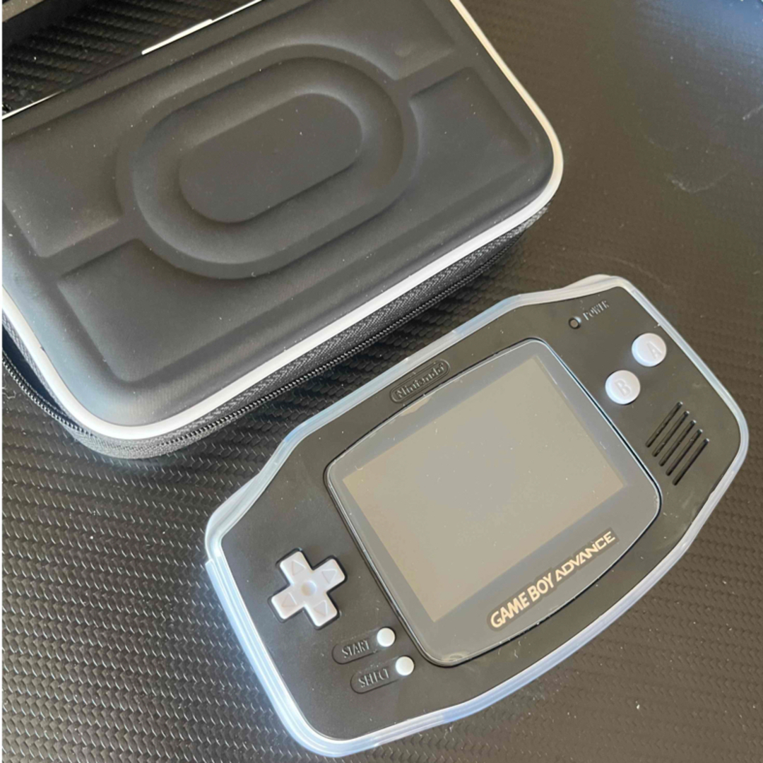 ゲームボーイアドバンス(ゲームボーイアドバンス)のGBA IPS液晶（V4.0）搭載 ブラック GAMEBOY ADVANCE  エンタメ/ホビーのゲームソフト/ゲーム機本体(携帯用ゲーム機本体)の商品写真