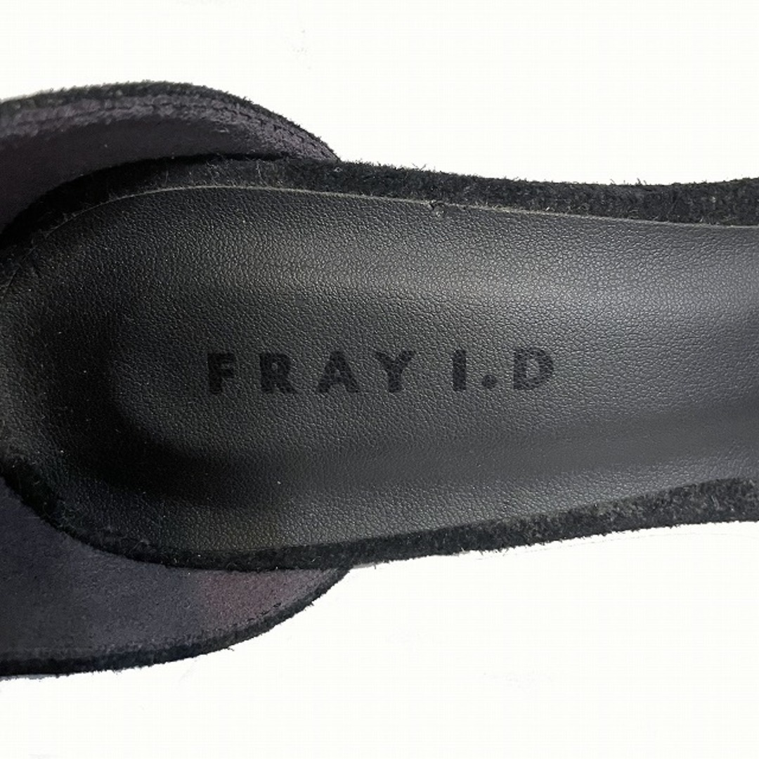 FRAY I.D(フレイアイディー)のフレイアイディー FRAY I.D ミュール サンダル 24.5 ブラック 黒 レディースの靴/シューズ(ミュール)の商品写真