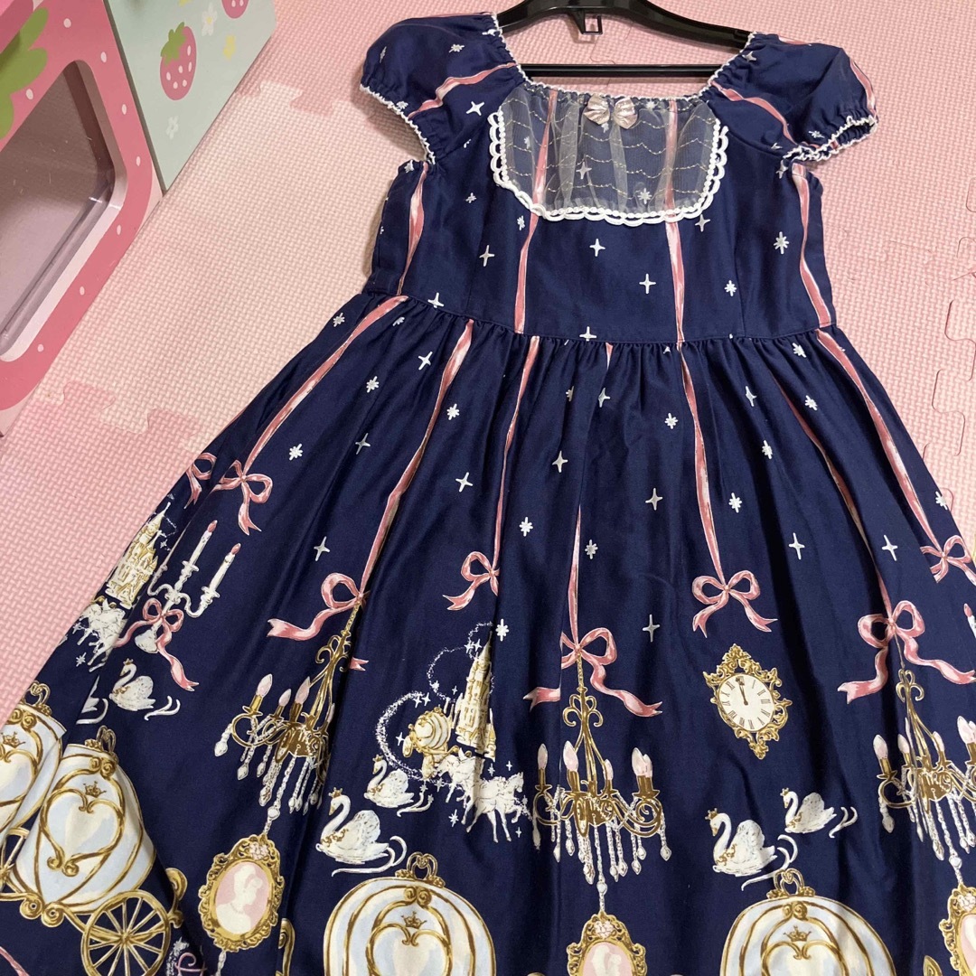 キッズ服女の子用(90cm~)シャーリーテンプル　JSK　シンデレラ　100