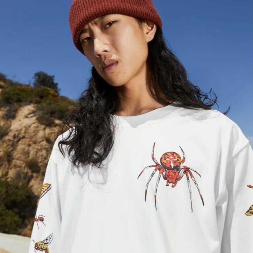 NIKE(ナイキ)の【完売品】NIKE ACG INSECTS TEE 海外XSサイズ ホワイト メンズのトップス(Tシャツ/カットソー(七分/長袖))の商品写真