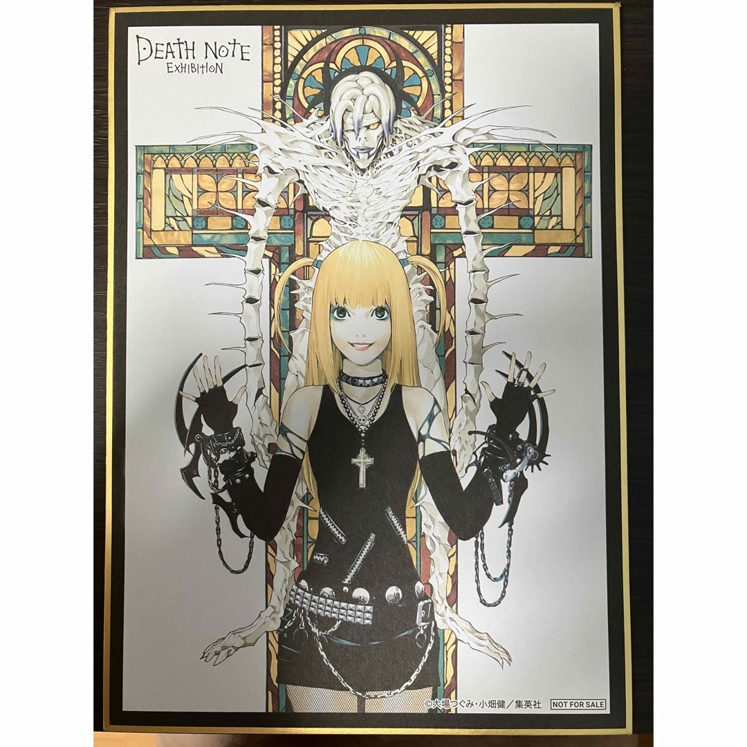 集英社 - DEATHNOTE EXHIBITION デスノート展入場特典ミニ色紙の通販 集英社 - DEATHNOTE EXHIBITION デスノート展入場特典ミニ色紙の通販