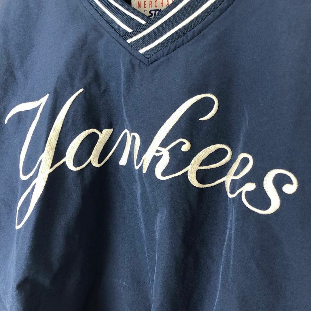 STARTER - スターター 大人気MLBヤンキース プルオーバーナイロン 刺繍