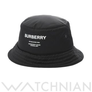 バーバリー(BURBERRY)の未使用 バーバリー BURBERRY 8044081 ユニセックス ハット ブラック ナイロン(ハット)