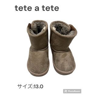 テータテート(tete a tete)のテータテート　ムートンブーツ　13.0cm(ブーツ)