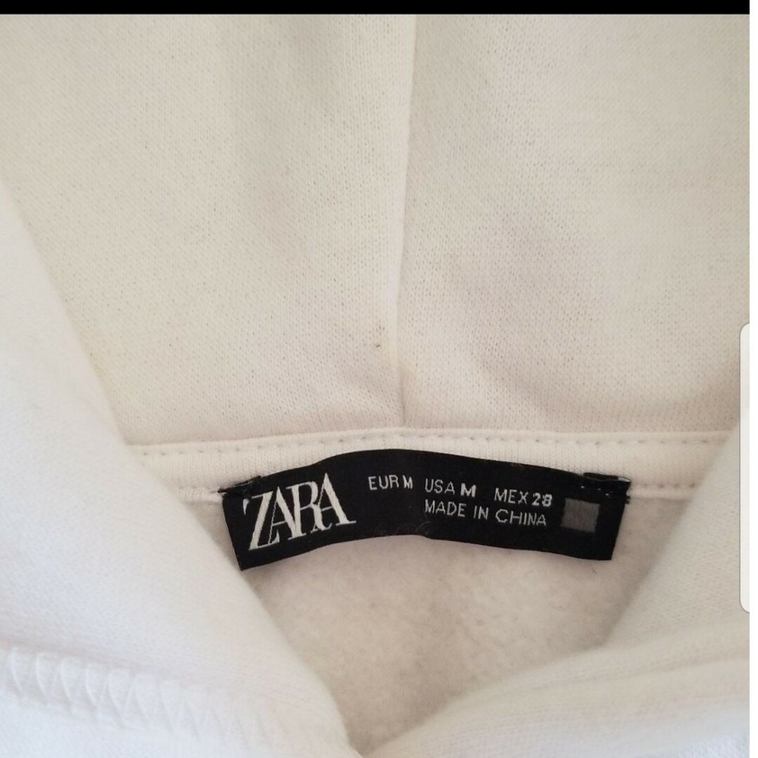 ZARA(ザラ)の【極美品】ザラ　ZARA　パーカー　裏起毛 レディースのトップス(パーカー)の商品写真