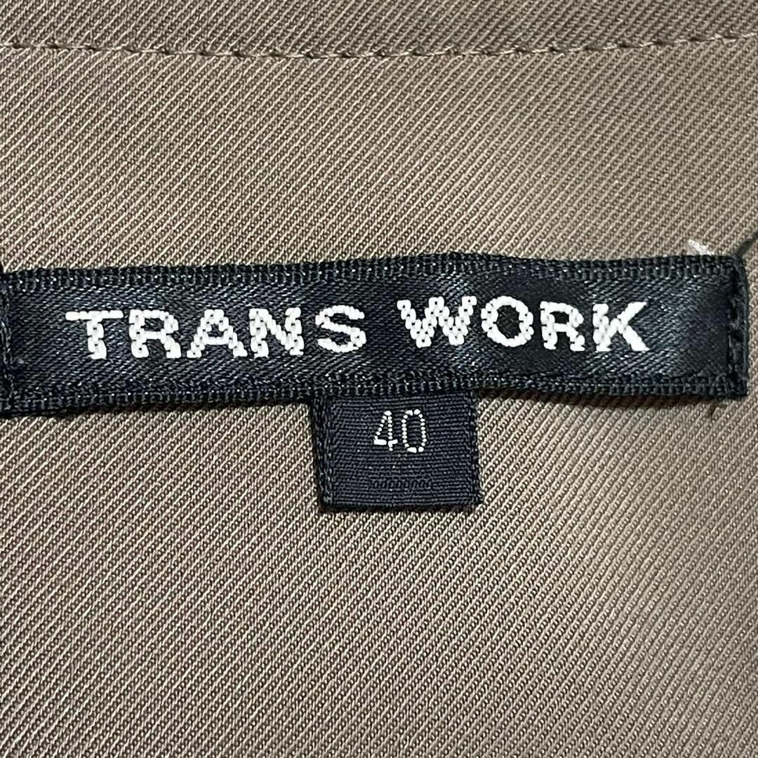 TRANS WORK(トランスワーク)のTRANS WORK トランスワーク　カジュアルパンツ　ライトブラウン　40 レディースのパンツ(カジュアルパンツ)の商品写真
