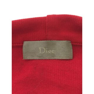 Dior HOMME ディオールオム ジップアップスウェットパーカー レッド 46