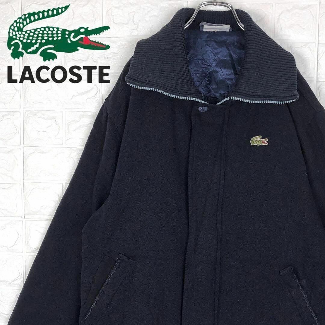 LACOSTE - ラコステ フランス製ブルゾン 刺繍ワニロゴ ジャケット 2way 