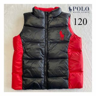 ポロラルフローレン(POLO RALPH LAUREN)の【美品】POLO Ralph Lauren ビッグポニーのダウンベスト(ジャケット/上着)