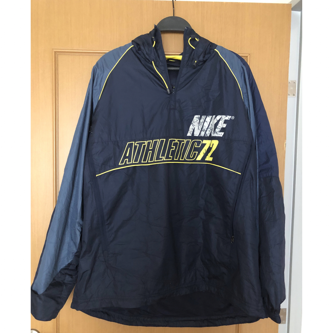 NIKE ナイロンフードパーカー ナイロンジャケット ビンテージ サイズL | フリマアプリ ラクマ