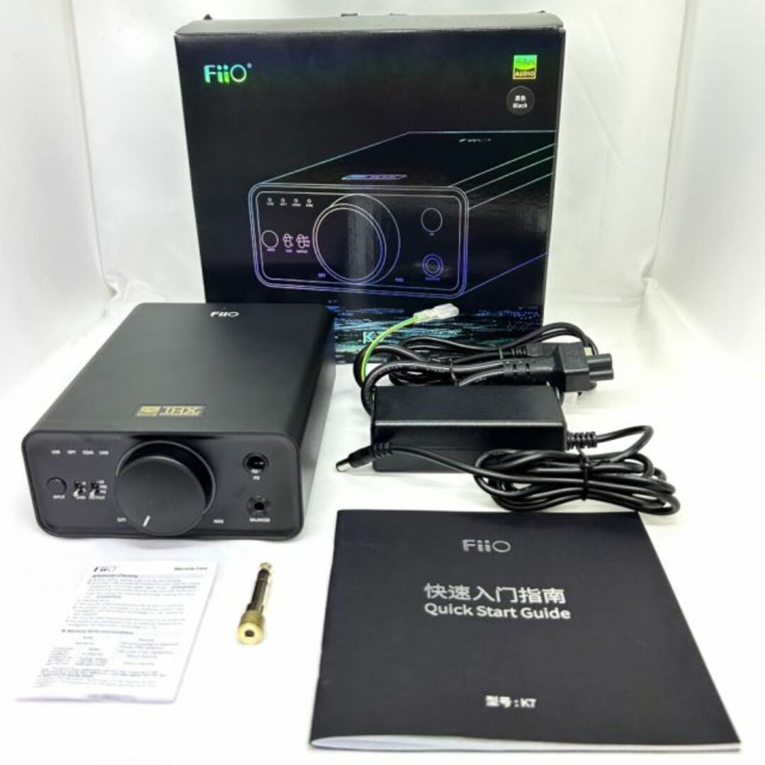 《品》Fiio DAC内蔵 ヘッドホンアンプ K7  (FIO-K7-B)