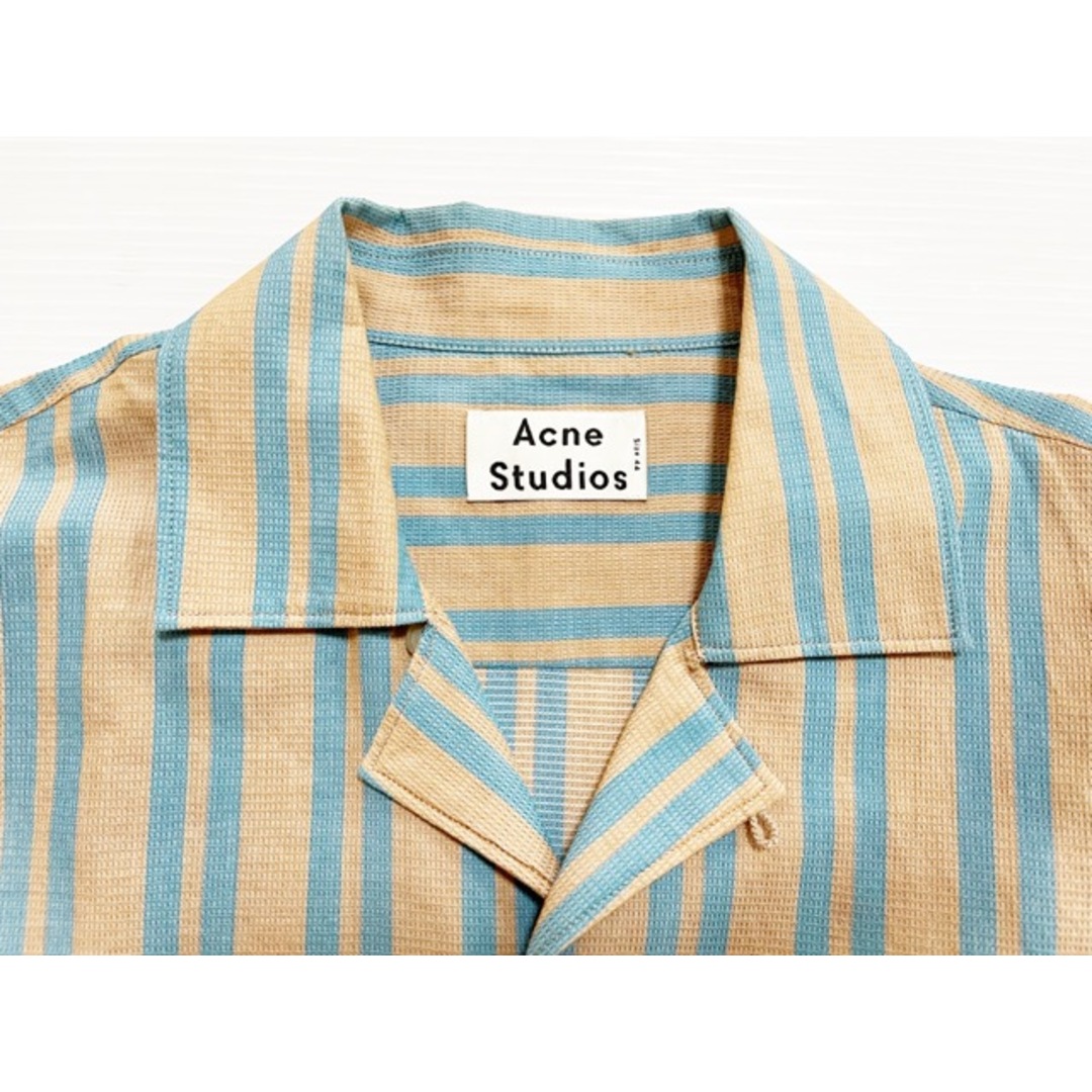 正規 Acne Studios アクネ ストゥディオズ 開襟 シャツ