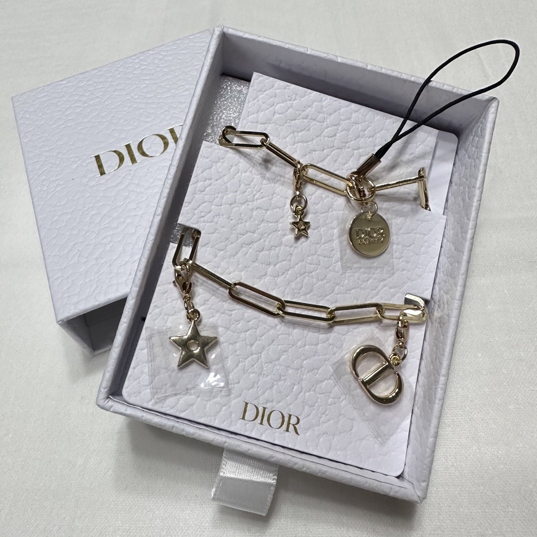 Christian Dior ディオール ノベルティ チャーム ストラップ 新品 | フリマアプリ ラクマ