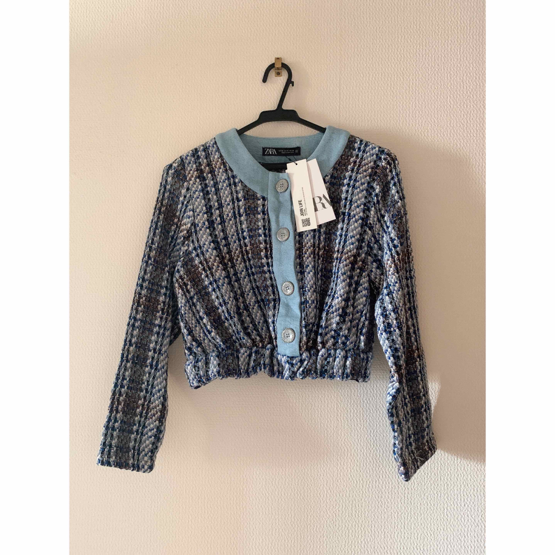 zara ザラ　ツイードジャケット