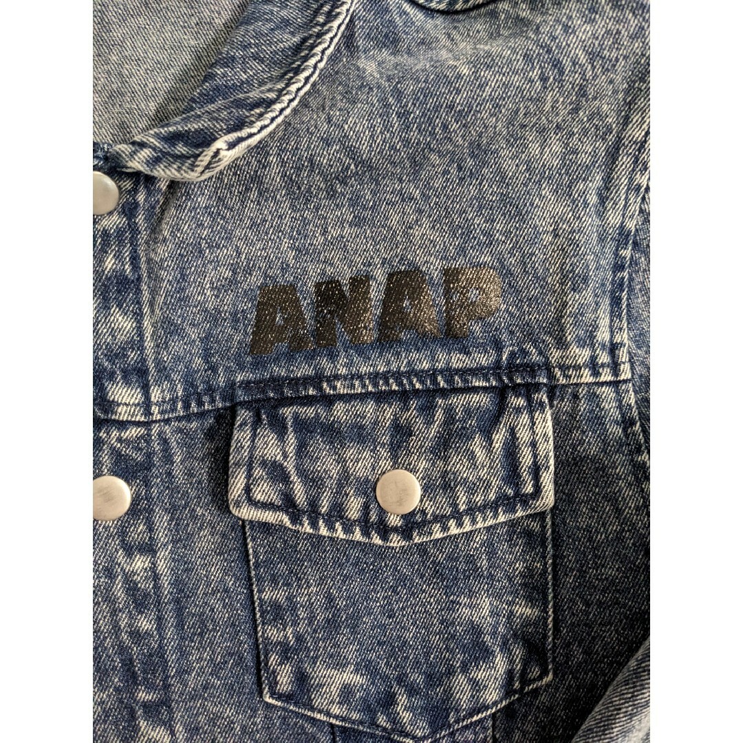 ANAP(アナップ)のANAP　Kids　Ｌサイズ　Gジャン 130 キッズ/ベビー/マタニティのキッズ服男の子用(90cm~)(ジャケット/上着)の商品写真