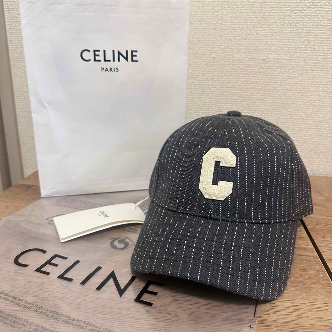 CELINE ロゴ キャップ - キャップ