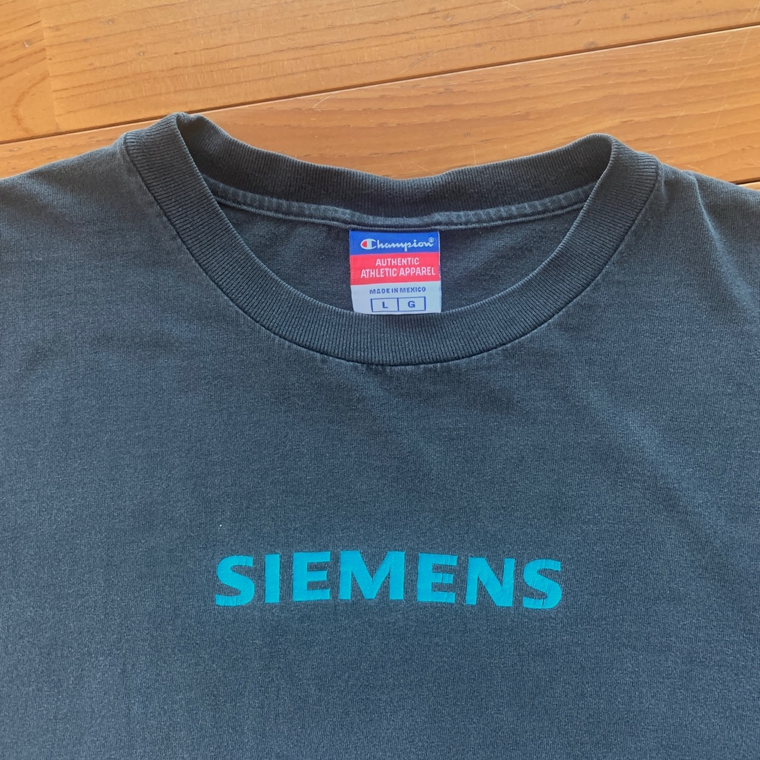 Champion(チャンピオン)のChampion ボディSIEMENS 企業ロゴTシャツ チャンピオン 00’s メンズのトップス(Tシャツ/カットソー(半袖/袖なし))の商品写真