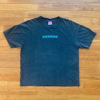 チャンピオン(Champion)のChampion ボディSIEMENS 企業ロゴTシャツ チャンピオン 00’s(Tシャツ/カットソー(半袖/袖なし))