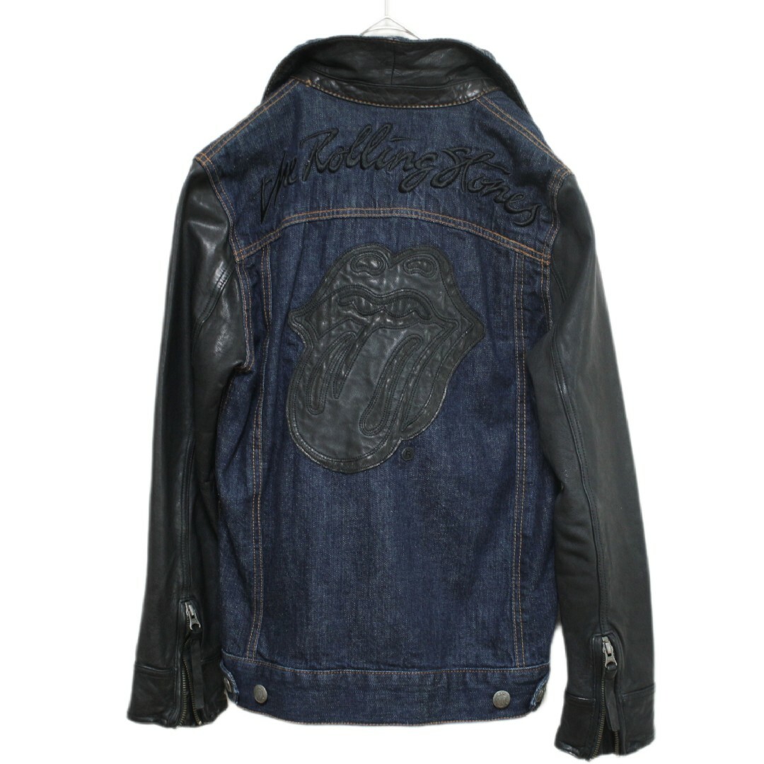 Jack Rose DenimJacket Stones GoatLeather