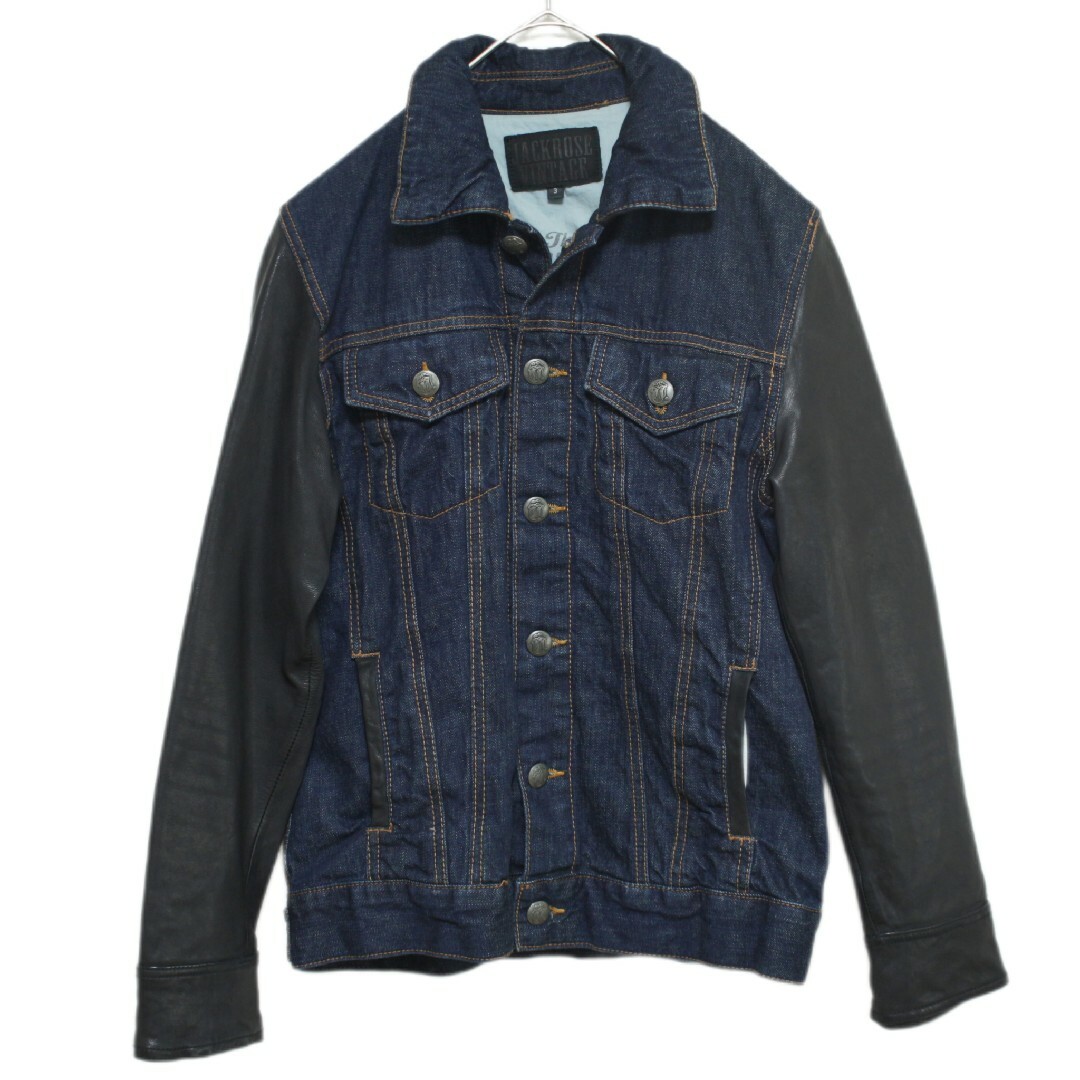 Jack Rose DenimJacket Stones GoatLeather