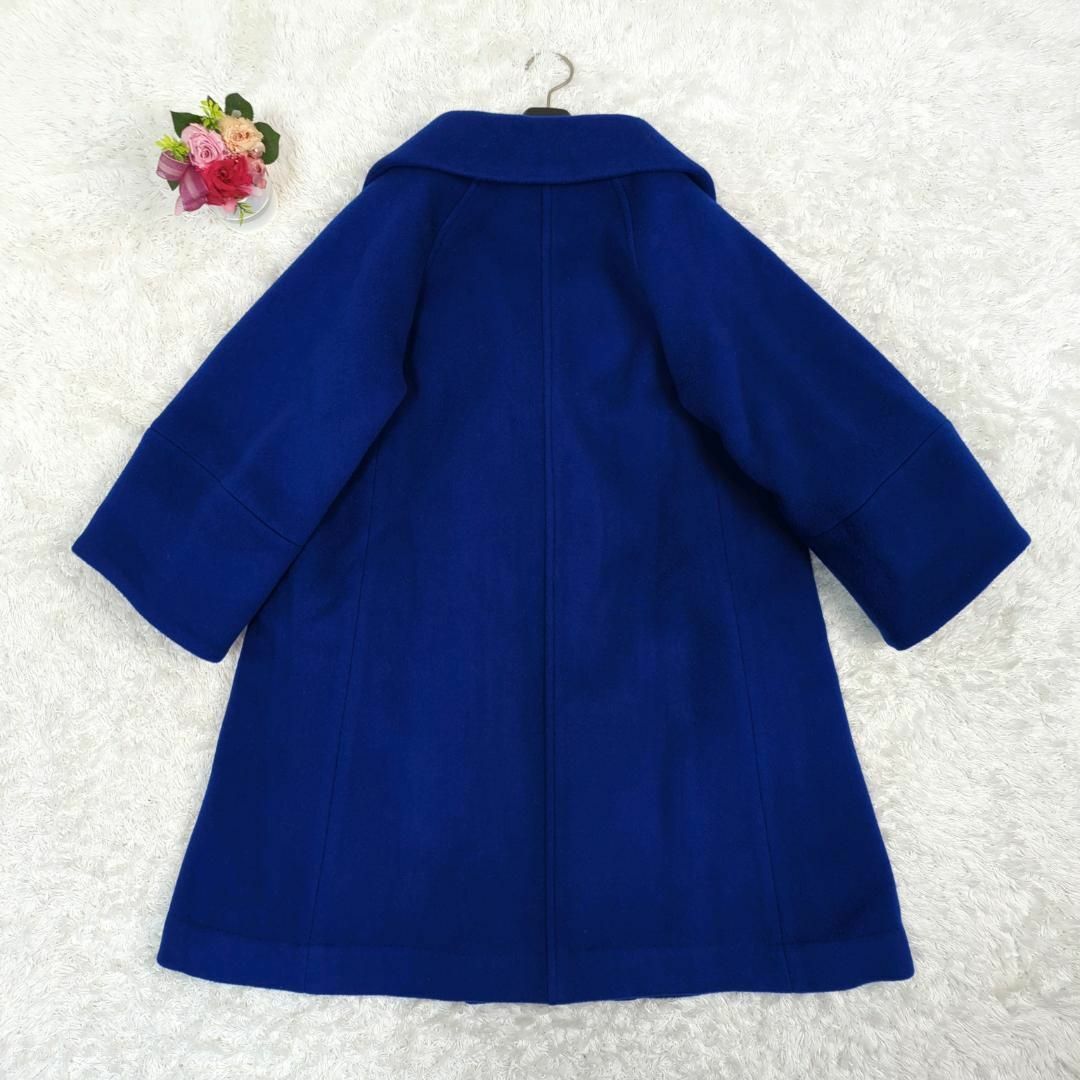 美品✨Sov.カシミヤ素材ポンチョ風チェスターコート ビックカラー 女優