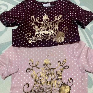 シャーリーテンプル(Shirley Temple)のシャーリー☆Tシャツ2点セット110cm(Tシャツ/カットソー)