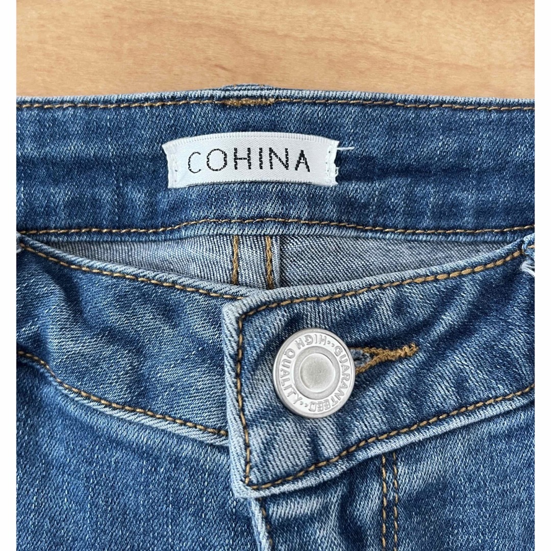 COHINA(コヒナ)のスキニーデニム レディースのパンツ(デニム/ジーンズ)の商品写真