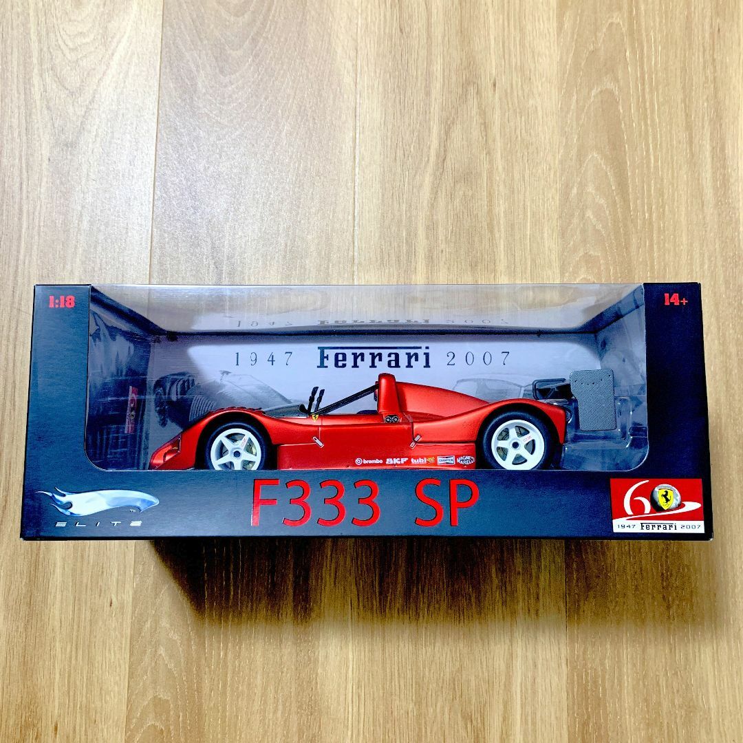マテル 新品1/18 フェラーリ333 SP 1993 60th 記念モデル | フリマアプリ ラクマ