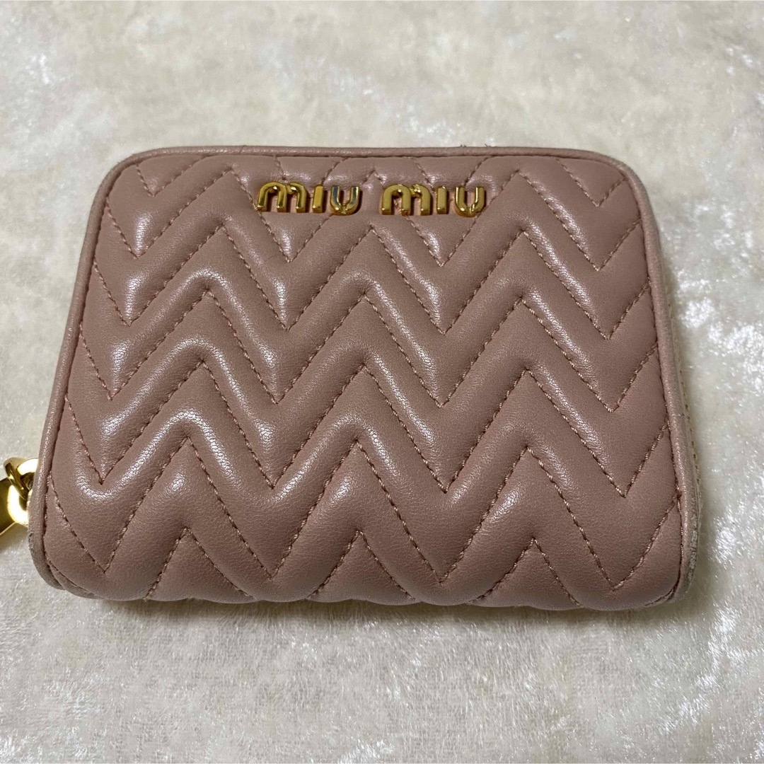 良品】miumiu コインケース マテラッセ アイコン ラウンド-