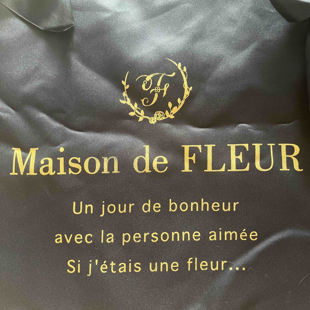 Maison de FLEUR(メゾンドフルール)のメゾンドフルール ダブルリボントートバッグ レディースのバッグ(トートバッグ)の商品写真