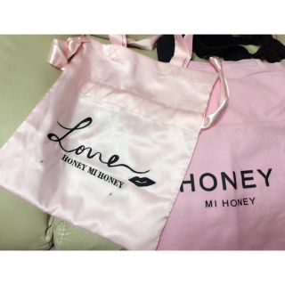 ハニーミーハニー(Honey mi Honey)のハニーミーハニー ピンクバックセット(トートバッグ)