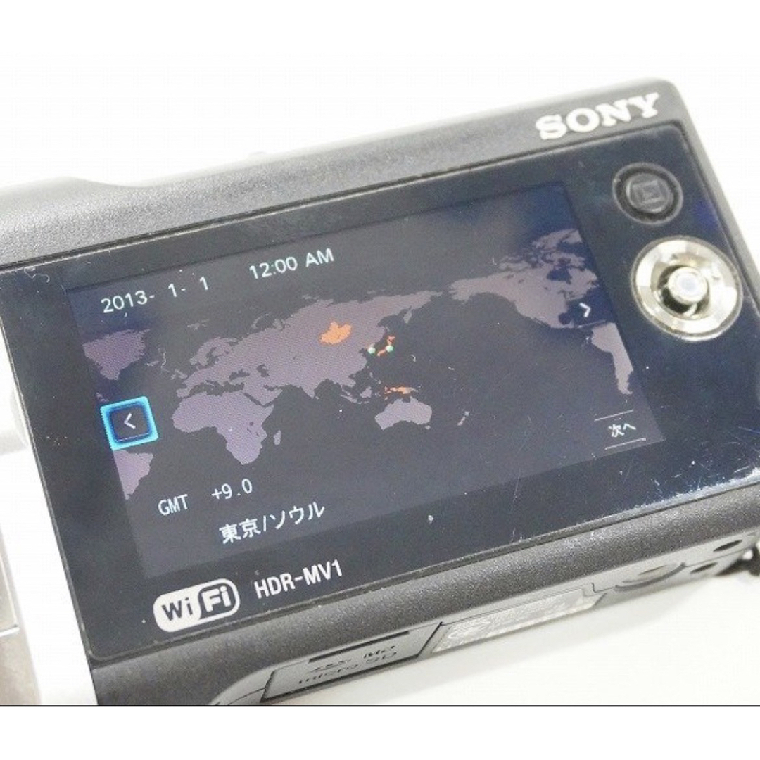 SONYソニー HDR-MV1 ◇未使用電池付き、ミュージック HDビデオカメラ-