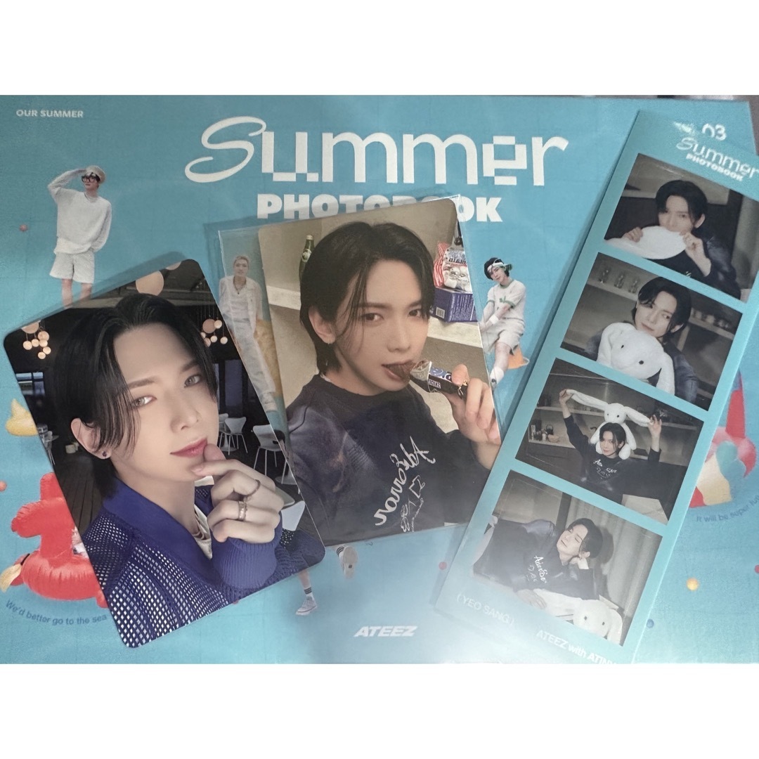 ATEEZ Summer photobook ヨサン