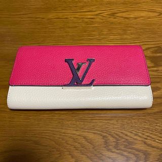 ルイヴィトン(LOUIS VUITTON)のLOUIS VUITTON ルイヴィトン ポルトフォイユ カプシーヌ 長財布(財布)